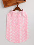 Dogs' Pink Chikankari Pure Cotton Ethnic Kurta